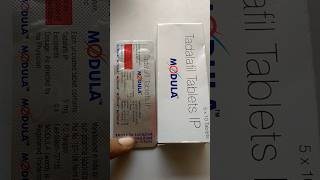 Modula 5 MG Tablet Tadalafil 5 MG Tablet IP [upl. by Nodnnarb]