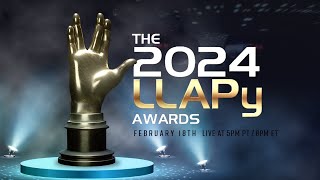 STAR TREK AWARDS SHOW  The 2024 LLAPy Awards LIVE [upl. by Livvi]