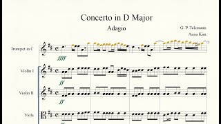 Telemann  Trumpet Concerto in D Major TWV 51D7 [upl. by Aliac]