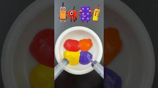 Watch till the end guess the mixed number colormixing satisfying numberblocks [upl. by Erhart]