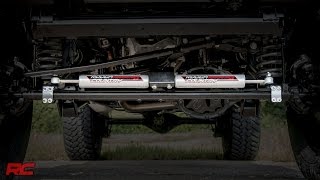 Installing 20072017 Jeep Wrangler 22 Dual Steering Stabilizer by Rough Country [upl. by Worsham]