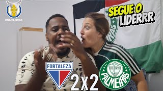 Fortaleza x Palmeiras empate bom para o Verdão futebol casal palmeiras [upl. by Blythe808]