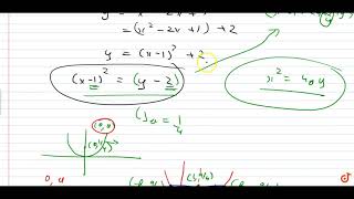 Find the extremities of latus rectum of the parabola yx22x3 [upl. by Aicaca]