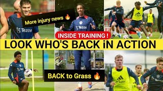 INSIDE MANCHESTER UNITED TRAINING GROUND UNBELIEVABLE INJURY RETURNS SHOCK THE TEAM [upl. by Asilat]