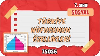 Türkiye Nüfusunun Özellikleri 📕 tonguçCUP 2Sezon  7SOS6 2024 [upl. by Ynnaffit]