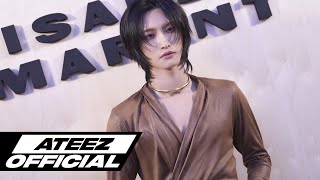 ATEEZ에이티즈  SEONGHWA in ISABEL MARANT SpringSummer 2025 [upl. by Elletnwahs]