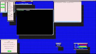 twin Textmode WINdow window manager logindisplay manager terminal emulator [upl. by Eledoya]