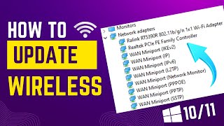 How to Update WiFi Drivers on Windows 1011 A StepbyStep Guide [upl. by Lenno]