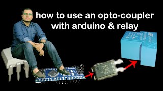 How To Use An Optocoupler with Arduino amp Relay PC817 optocoupler [upl. by Innos]