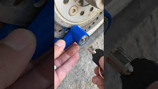 bike safety lock bikelover gadgets shortvideos [upl. by Names341]