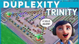 TRINITY on DUPLEXITY a SOLO 😳 with TWO CORES  BOOM BEACH operation gameplayattack strategytips [upl. by Lawson276]