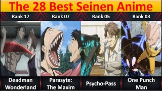 Ranked The 28 Best Seinen Anime Of All Time [upl. by Eilahs]