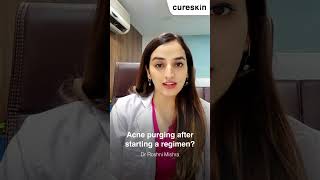 4 easy tips to handle skin acne purging  Dr Roshni Mishra  Cureskin [upl. by Demy]