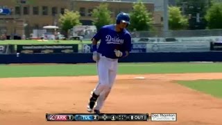 Tulsas Rios homers to right [upl. by Anaihs]