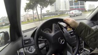 Mercedes c180 drift tryMP4 [upl. by Maynard399]