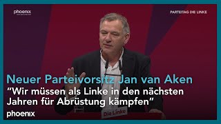 Rede des neuen Parteivorsitzenden der DIE LINKE Jan van Aken  201024 [upl. by Asserak]