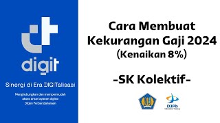 Cara Membuat Kekurangan Gaji  Kenaikan Gaji 2024  Kenaikan Gaji 8 [upl. by Root]