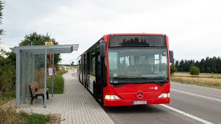 Mitfahrt im Citaro G Entenfang  Stutensee [upl. by Jill335]