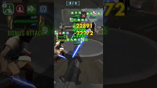 Swgoh Galaxy of Heroes CAT deals Stunning 425k damage [upl. by Atteinotna]