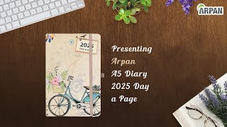 Diary 2025 Day a Page A5 Personal Organizer Diary  ST2163 [upl. by Notnyw]