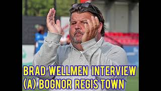 Brad Wellmen Interview  Bognor Regis Town 12 Canvey Island 12th October 2024 [upl. by Aikrehs598]