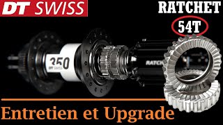 Comment entretenir son Corps de Roue Libre Ratchet DT Swiss Upgrade 54T TUTO18 [upl. by Atniuq970]