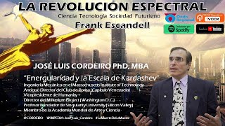 La Energularidad y la Escala de Kardashev con José Luis Cordeiro [upl. by Nrol458]