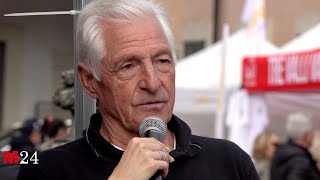 Francesco Moser a Varese  il pronostico sulla Tre Valli [upl. by Foah]