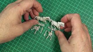 Empress Miniatures Dismounted Spanish Cavalry Figures  Review [upl. by Hatcher]