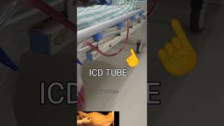 ICD TUBE  Chest tube placement shorts dranjuhbtips [upl. by Cristin]