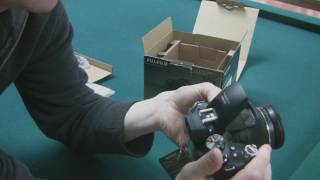 Fujifilm FinePix HS10 Unboxing and Quick Preview [upl. by Anne-Corinne]