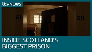 Inside Barlinnie Prison where phones given to prisoners have been hacked to buy drugs  ITV News [upl. by Ahsaekal]