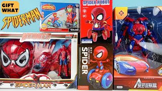 My Spiderman Toys ADVANCED Collection 【 GiftWhat 】 [upl. by Potash]