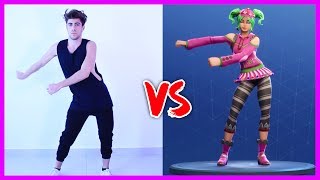 BAILANDO FORTNITE EN LA VIDA REAL FORNITE DANCE CHALLENGE  Alejo Igoa [upl. by Breban]