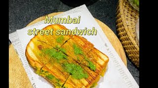 Mumbai street sandwich  masala sandwich  bread sandwich  Cook with nandu [upl. by Yr]