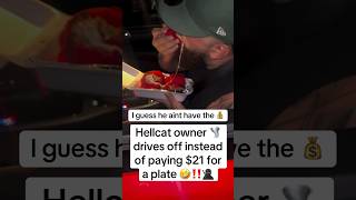 This too funny 😂✨🥣 real motion hustlers hustle food review money srt cars hellcat [upl. by Laban]