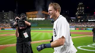 Parker Meadows first Tigers home run is a walkoff winner [upl. by Mazlack733]