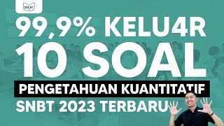 10 SOAL TERBARU PENGETAHUAN KUANTITATIF UTBK SNBT 2023 [upl. by Dorelia]