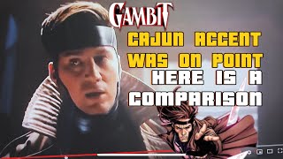 GAMBIT’S CAJUN ACCENT COMPARISON  Channing Tatum in Deadpool and Wolverine 2024 [upl. by Allekim]