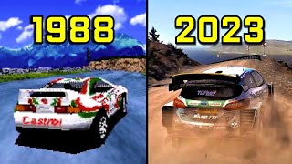 Evolution of Rally Games 19882023 [upl. by Nahsor986]