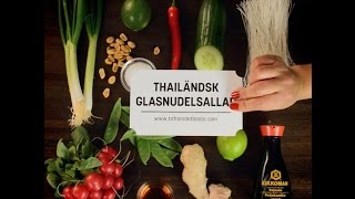 Thailändsk Glasnudelsallad  Jennie Walldén [upl. by Ermeena]