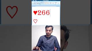 Deaf love ❤️ Short Cut key Ms word tips and tricks computer shortcutkey viralvideo view reel [upl. by Docilu670]