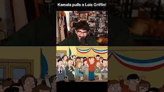 Kamala Harris Pulls a Lois Griffin  Hasanabi Reacts [upl. by Naivad]