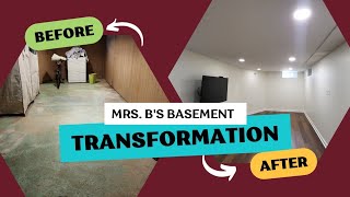 Basement Renovation and Refresh [upl. by Nolos867]