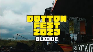 Cotton Fest 2023  Blxckie Tribute to Ricky Rick  Behind The Scene [upl. by Baugh158]