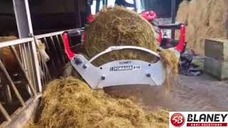 Blaney Agri  Forager X10 Bale Unroller Demonstration [upl. by Ajaj594]