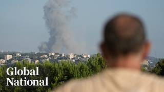 Global National Sept 25 2024  Israel warns ground invasion into Lebanon could be imminent [upl. by Alliuqahs]