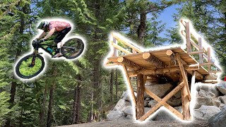 THE NEW DIRT MERCHANT IS INSANE  ProLine Jumps Whistler Bike Park [upl. by Eelasor243]