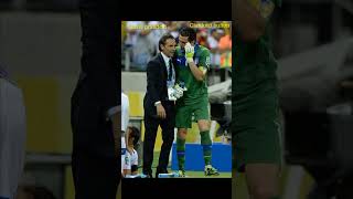 cesare prandelli v gianluigi buffon football buffon italy footballteam europe soccer worldcup [upl. by Ainex]