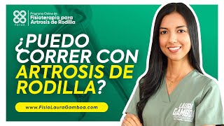 ᐈ ¿Puedo Correr con Artrosis de Rodilla 【 Síntomas ● Tratamiento 】 Fisioterapia Online ✅ [upl. by Nibram]